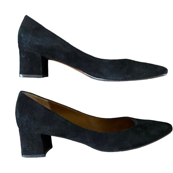 Aquatalia black suede pumps size 8 - Picture 1 of 7